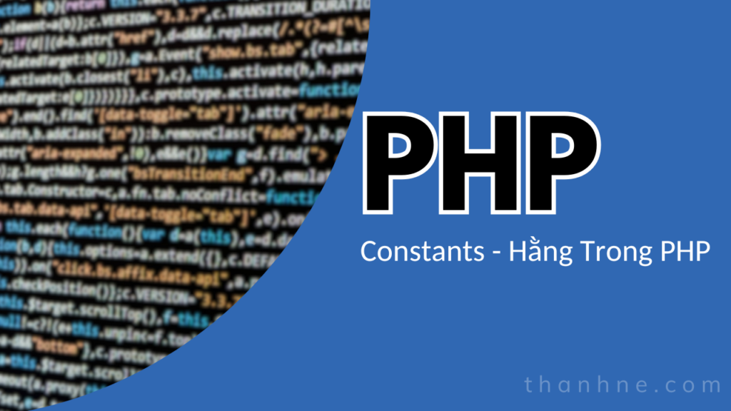 Php constants hằng số trong php